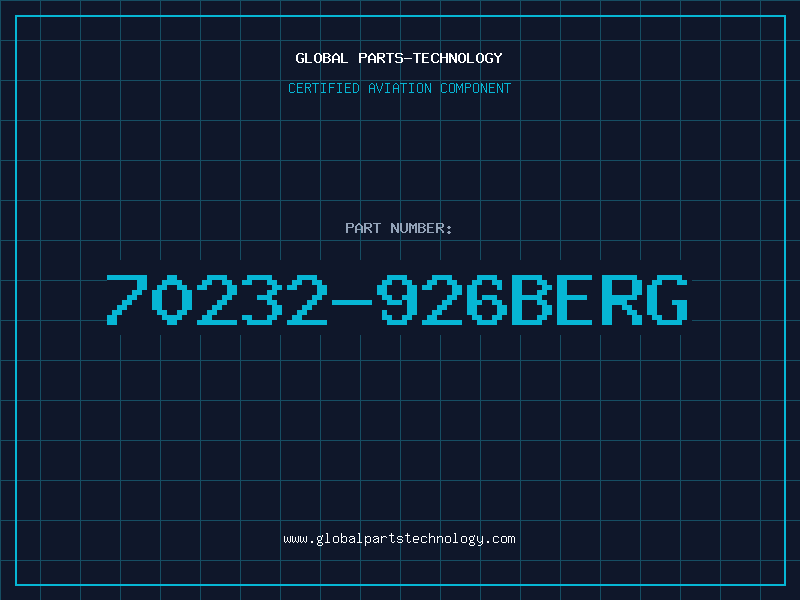 Aviation Part 70232-926BERG