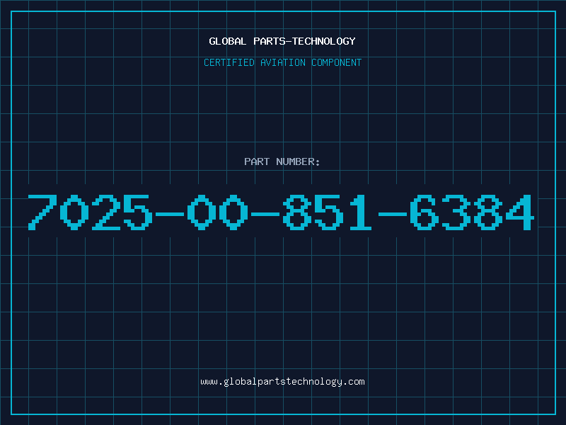 Aviation Part 7025-00-851-6384