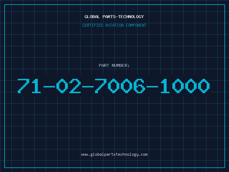 Aviation Part 71-02-7006-1000