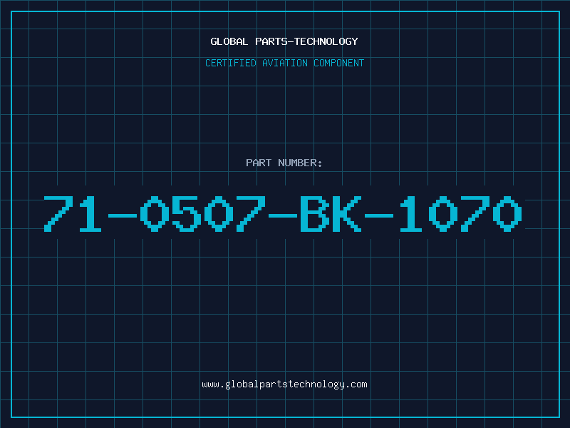 Aviation Part 71-0507-BK-1070
