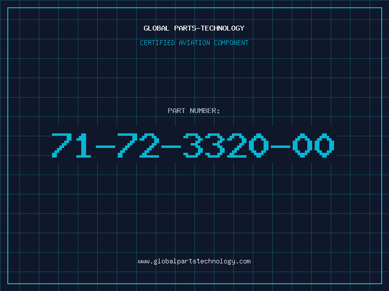 Aviation Part 71-72-3320-00