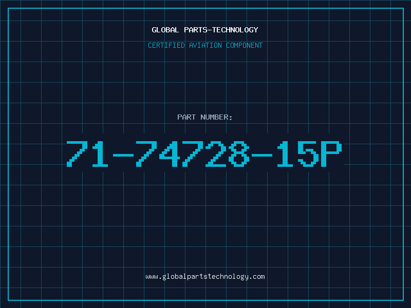 Aviation Part 71-74728-15P