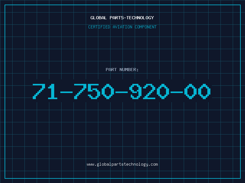 Aviation Part 71-750-920-00