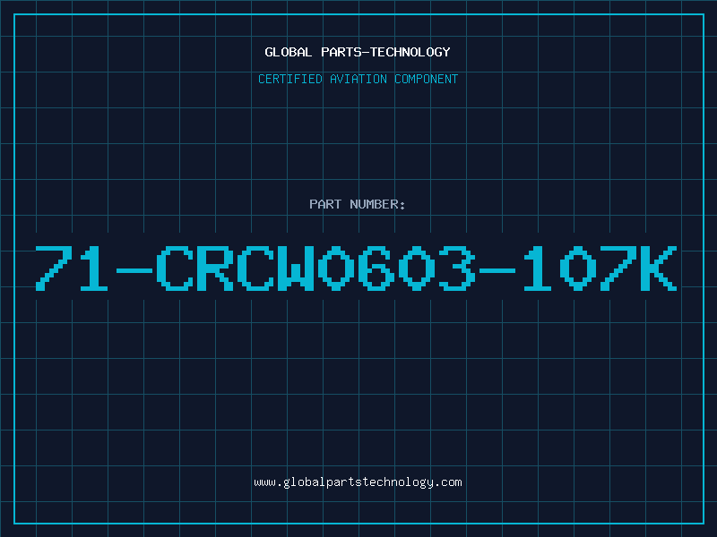 Aviation Part 71-CRCW0603-107K