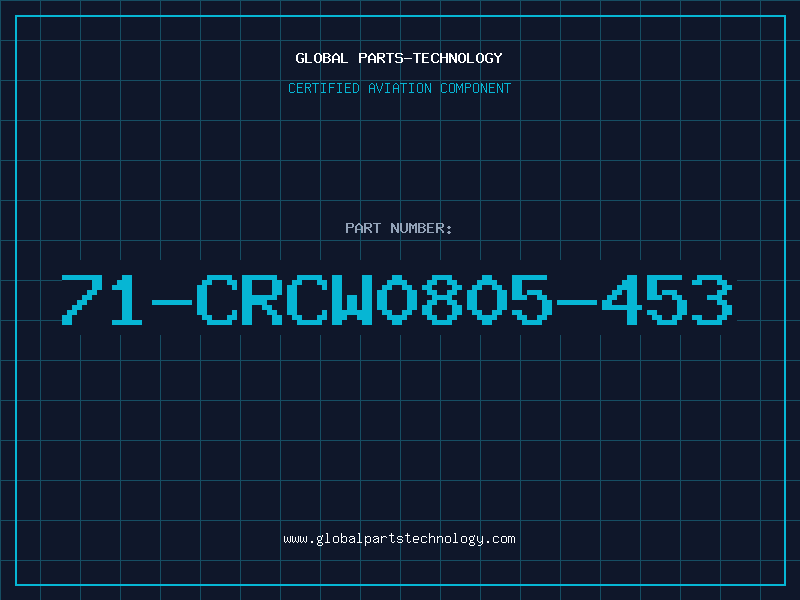 Aviation Part 71-CRCW0805-453
