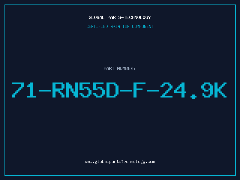Aviation Part 71-RN55D-F-24.9K