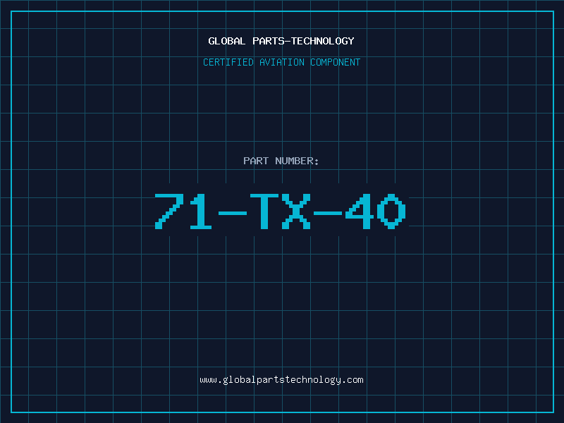 Aviation Part 71-TX-40