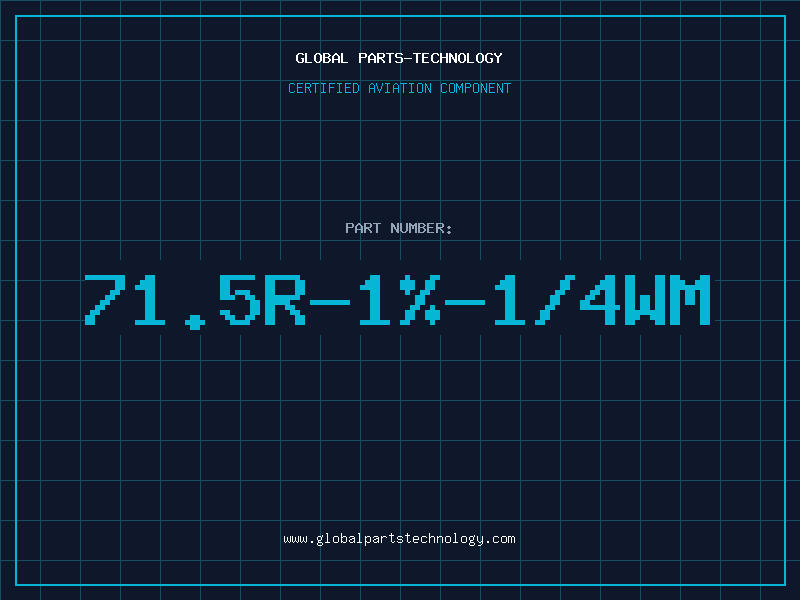 Aviation Part 71.5R-1%-1/4WM