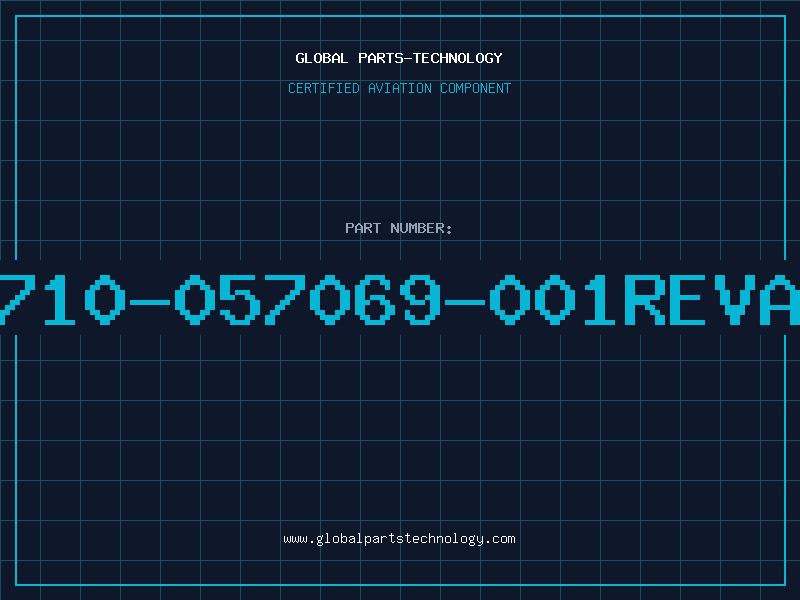 Aviation Part 710-057069-001REVA