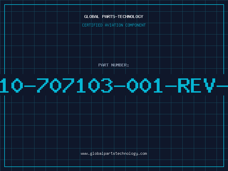 Aviation Part 710-707103-001-REV-A