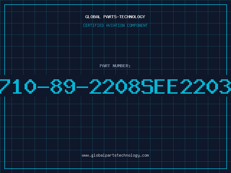 Aviation Part 710-89-2208SEE2203