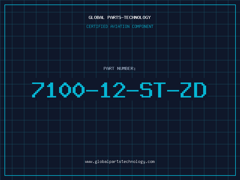 Aviation Part 7100-12-ST-ZD