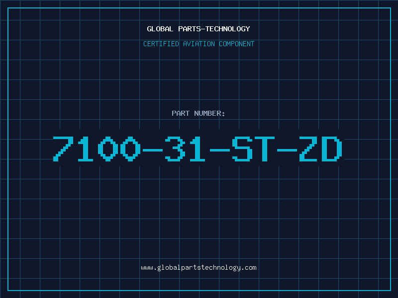Aviation Part 7100-31-ST-ZD