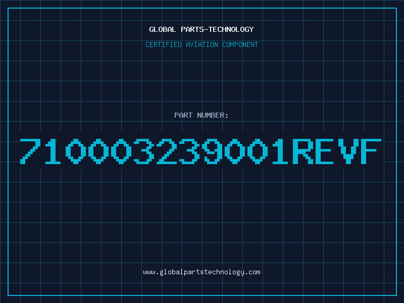 Aviation Part 710003239001REVF