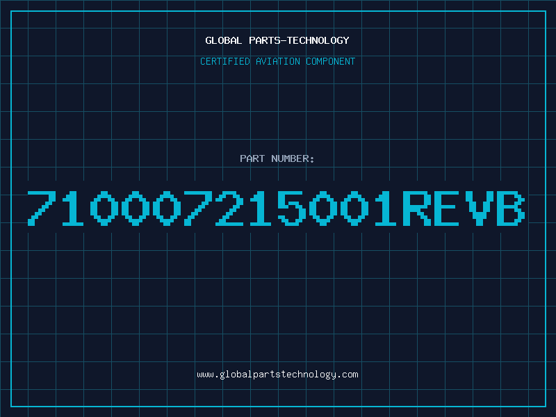 Aviation Part 710007215001REVB