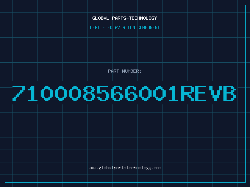 Aviation Part 710008566001REVB