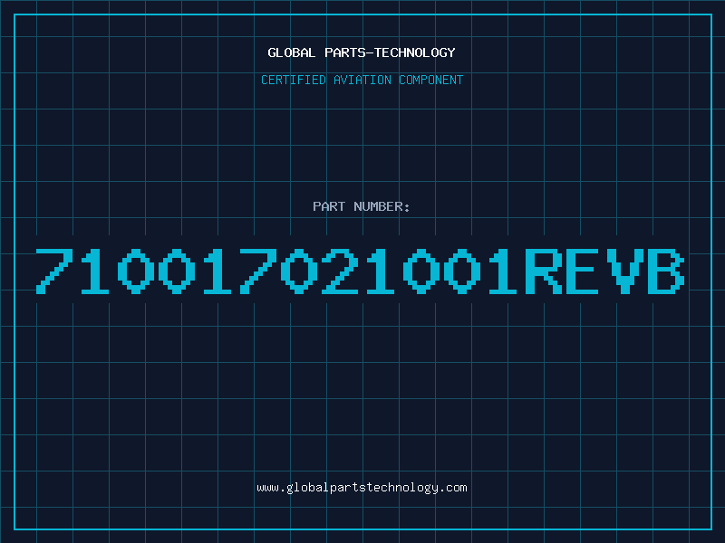 Aviation Part 710017021001REVB