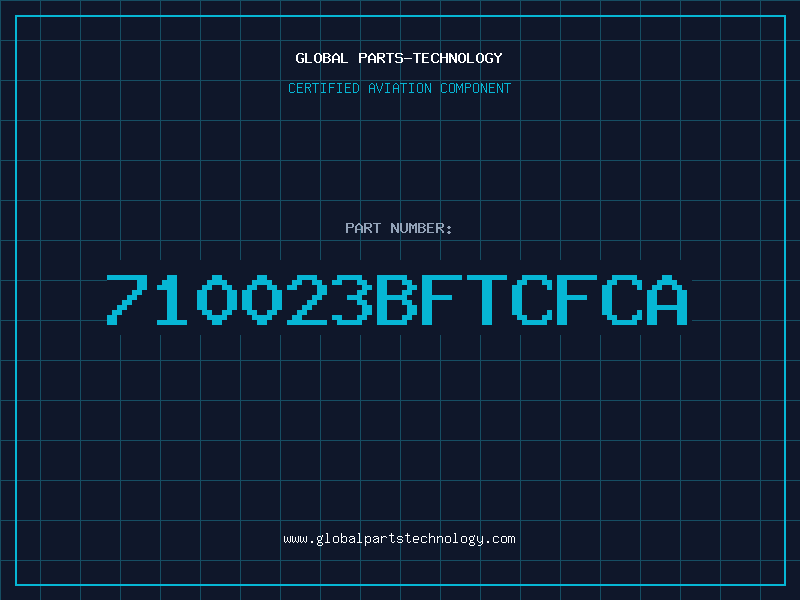 Aviation Part 710023BFTCFCA