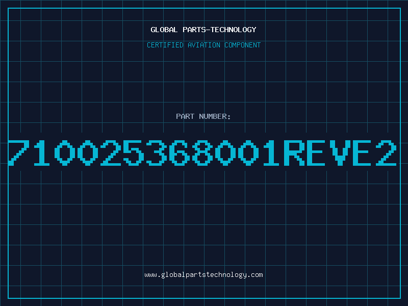 Aviation Part 710025368001REVE2