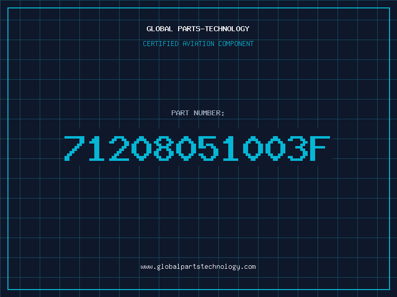 Aviation Part 71208051003F