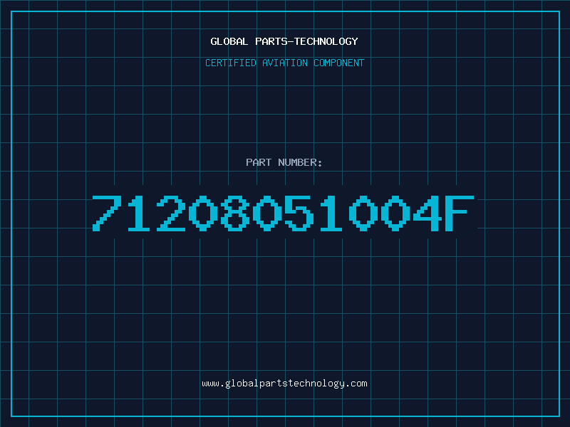 Aviation Part 71208051004F