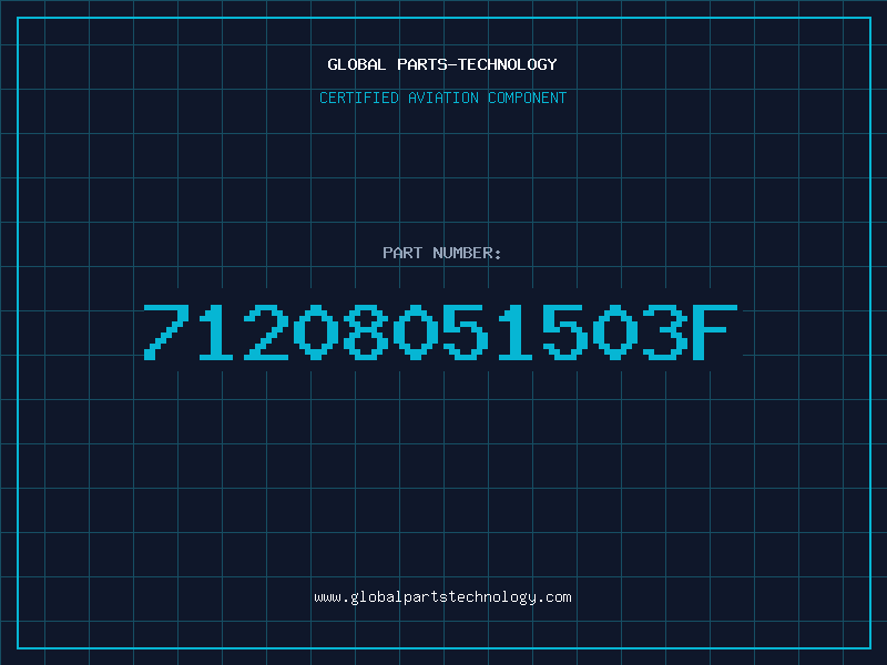 Aviation Part 71208051503F