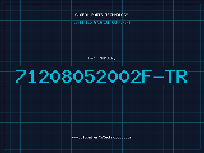 Aviation Part 71208052002F-TR