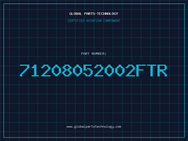 Aviation Part 71208052002FTR
