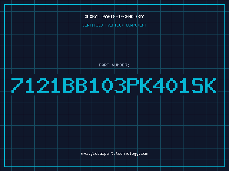 Aviation Part 7121BB103PK401SK