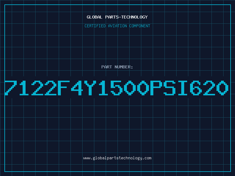 Aviation Part 7122F4Y1500PSI620