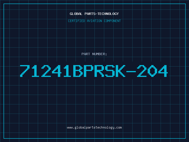 Aviation Part 71241BPRSK-204