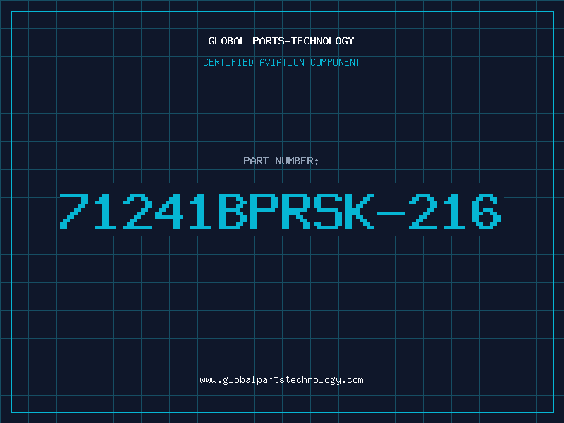 Aviation Part 71241BPRSK-216