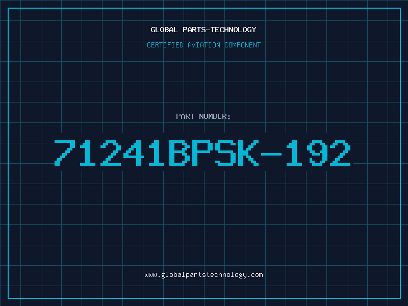 Aviation Part 71241BPSK-192