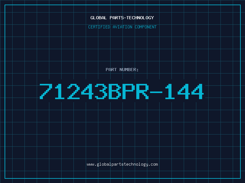 Aviation Part 71243BPR-144