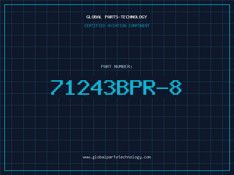 Aviation Part 71243BPR-8