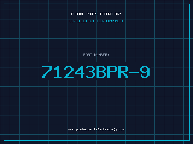 Aviation Part 71243BPR-9