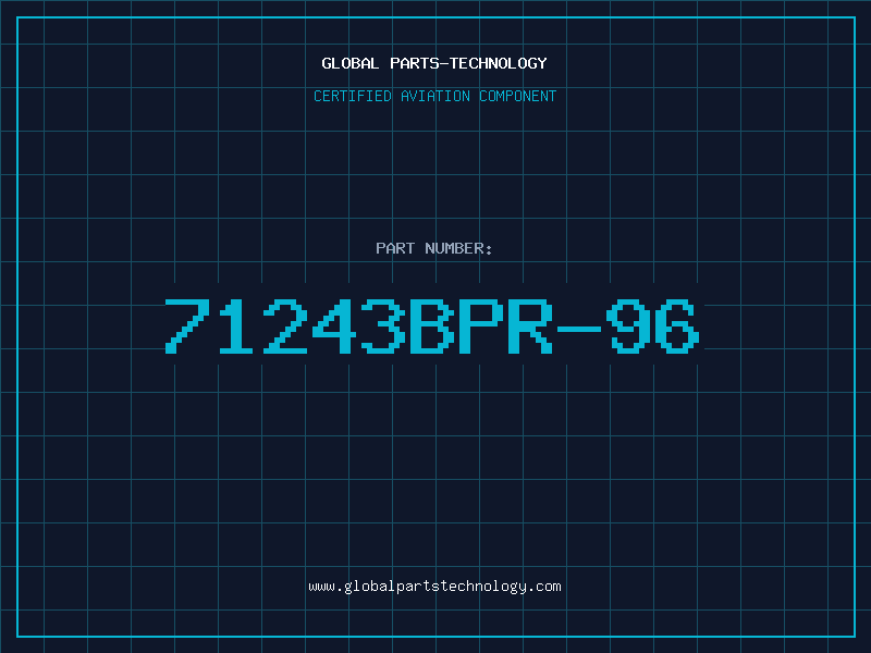 Aviation Part 71243BPR-96