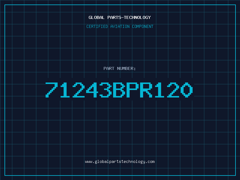 Aviation Part 71243BPR120