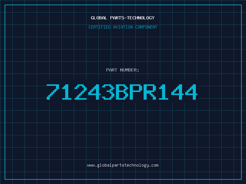 Aviation Part 71243BPR144
