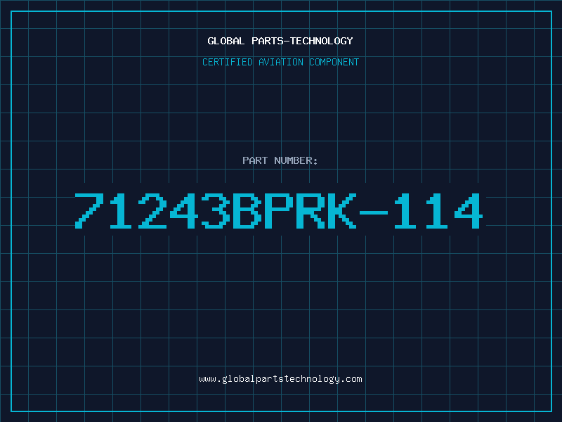 Aviation Part 71243BPRK-114