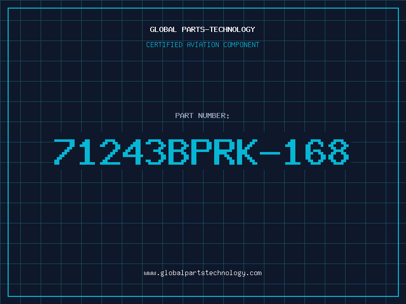 Aviation Part 71243BPRK-168