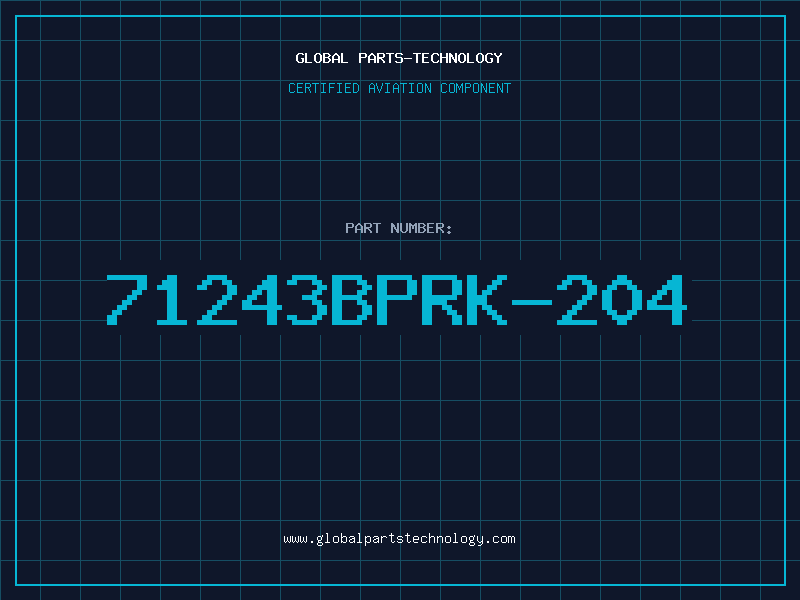 Aviation Part 71243BPRK-204