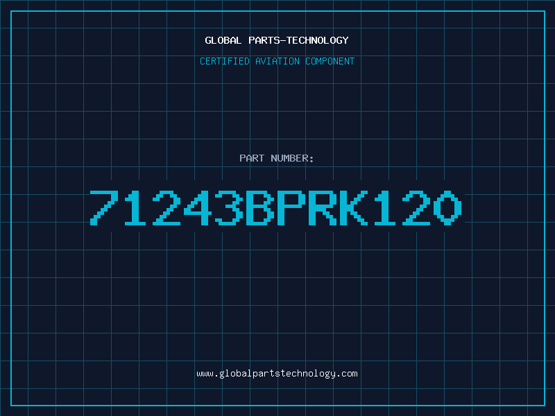 Aviation Part 71243BPRK120