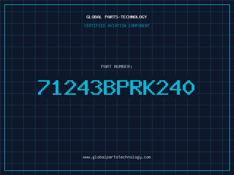 Aviation Part 71243BPRK240