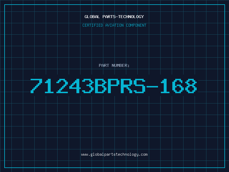 Aviation Part 71243BPRS-168