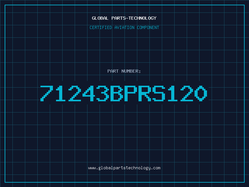Aviation Part 71243BPRS120