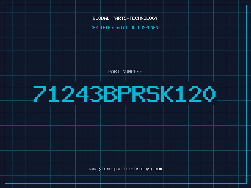 Aviation Part 71243BPRSK120