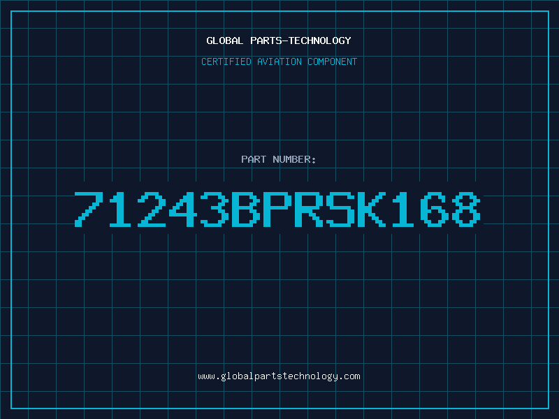 Aviation Part 71243BPRSK168