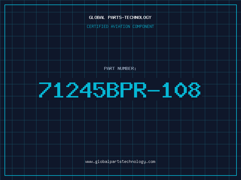 Aviation Part 71245BPR-108