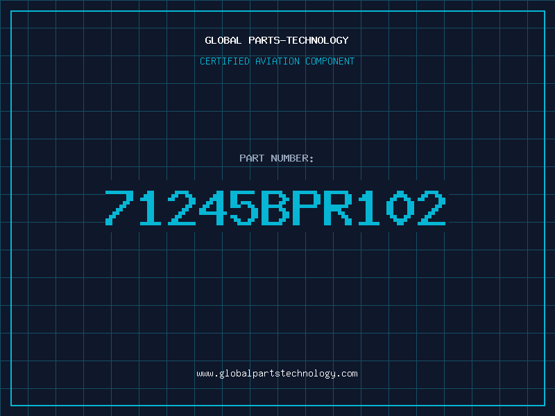 Aviation Part 71245BPR102
